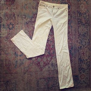 Alexander McQueen white pants